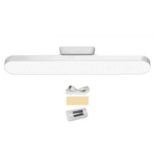 LED-Schreibtischlampe mit Magnetischem Augenschutz und Fernleseschalter, Dreistufiges Stufenloses Dimmen, USB-Lernlampe für Schüler