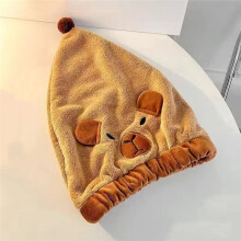 Quick Dry Hair Towel Wrap for Wet Hair Super Absorbent Microfiber Towel with Button for Women Long Hair