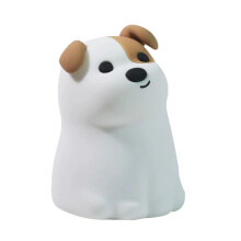 Colorful LED Night Light Dog Cartoon Bedroom Lamp Rechargeable Timing Dimming Sleep Night Light for Kids Birthday Gift