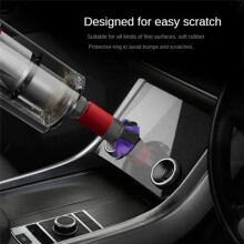 Dusting Brush Flexible Extension Hose Compatible with V6 DC44/45/52/58/59 Vacuum Cleaner Replacement Parts with Lock