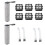 For  Steam 2.0/Steam2.0 Pro Max Floor Scrubber Accessories Roller Brush Filter Element Replacement Kit Brush 1