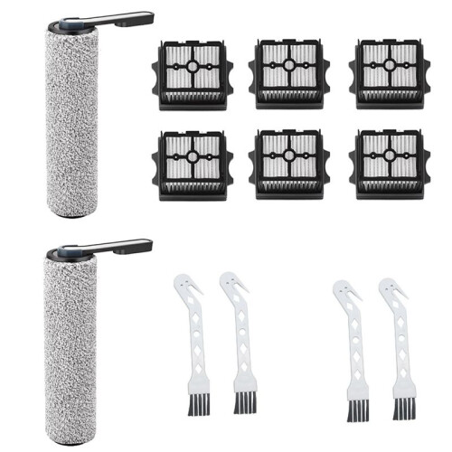 For  Steam 2.0/Steam2.0 Pro Max Floor Scrubber Accessories Roller Brush Filter Element Replacement Kit Brush