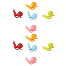 10Pack Cute Snail Shape Silicone Cup Hanger Tool Tea Bag Holder Teacup Clip Teacup Decoration