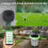 Wireless App Remote Control Waterproof IP66 Solar Soil Temperature and Humidity Moisture Sensor 5