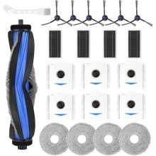 Accessories for DEEBOT N30 Omni/ N30 PRO OMNI Robot Vacuum, Replacement Parts Main Side Brush Filter Mop Bags