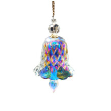 Wind Chime Window Hanging Bell Glass Pendant Sun Catcher Home Decoration Garden Decoration