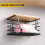 Trash Bag Holder Stackable Garbage Bag Holder Dispenser Under Sink, Wall Mounted Storage for Kitchen Laundry Organizers 3