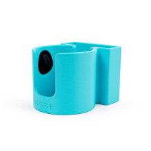 Support de Tasse D'Eau Multifonctionnel en PLA, Compatible avec Simulateur de Vol de Course, Profil en Aluminium, Bleu Lac.