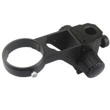Soporte para Cabezal de Microscopio Estereoscópico, Brazo de Ajuste de Enfoque, Anillo de Microscopio, Soporte de Mandril, Diámetro 76 mm, 25 mm,