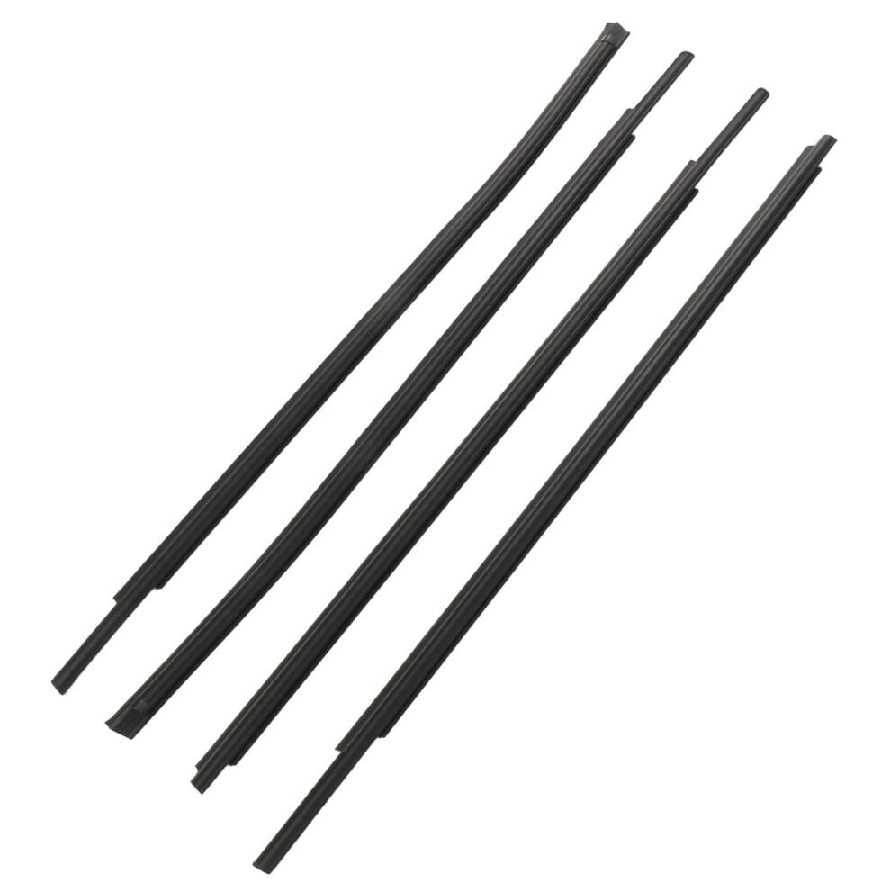 Toyota Door Belt Weatherstrip 4Pcs 68160 0C020 7293282688285