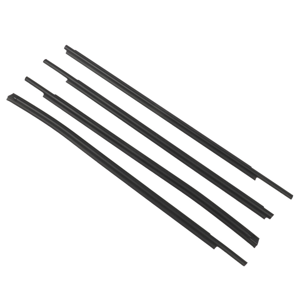 4Pcs Rubber Door Molding Weatherstrip 68160 7293282701113