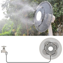 Kit Ventola Nebulizzazione per Esterni Nebulizzazione Ventola Tubo Nebulizzazione Ventola Raffreddamento Ad Acqua Raffreddamento Ad Acqua Patio