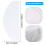 100 Pack Disposable Mop Pads Compatible for  Deebot Ozmo T8 AIVI Robot Vacuum Cleaner 7
