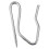 10pcs Curtain Drapery Pin Hooks - Silvery 4