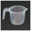 500ml Home Lab Measuring Jug Pitcher Plastic Handle Pour Spout Container 9