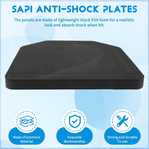 Coppia Di Airsoft Dummy Sapi Style Shock Protection Plate Armor 1