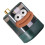 Hygienic Plastic Toothpick Container Cartoon Design-Green 1