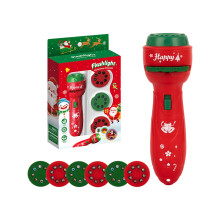 (1-pack) Kerstprojector Zaklampspeelgoed --Rood 48