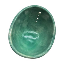 Handcrafted Ceramic Herb Tool Multiple Use for Peeling-blue