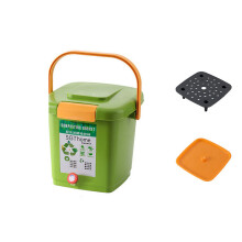 Simple Pliable Humus Container For Kitchen Waste With Good-8L