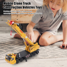 Precision Crafted 1:50 Crane Truck Toy