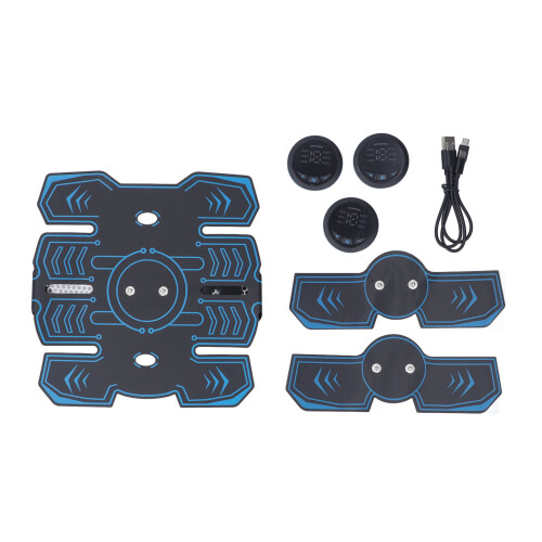 Rechargeable Muscle Toner Abs Stimulation Belt, 3 Units, 150mAh 1