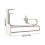Space Efficient metal Pull Down Clothes Organiser For Scarves 3