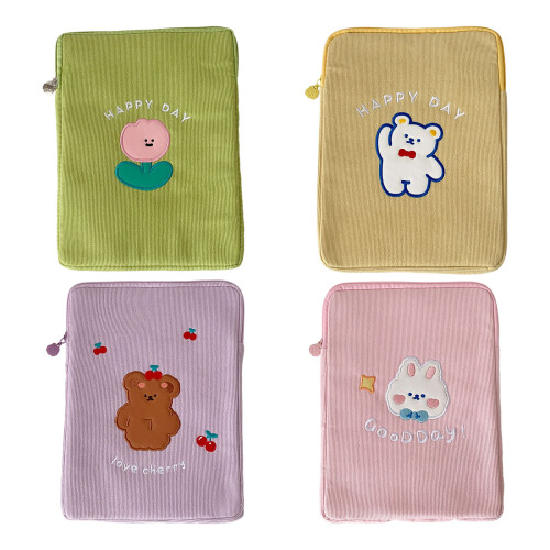 Housse de transport pour tablette de 11 pouces,-ours jaune 1