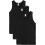 Hanes Men Tank Top, 3-Pack (M) Black 1