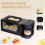 3In1 Breakfast Machine 12L Oven Coffee Maker Electric Bread Toaster Pizza 12