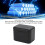 Chargeur double batterie X4 2x USB-C Micro SD Noir 3