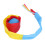 Catch Tail Ball - Rosso/Giallo/Blu, poliestere 16