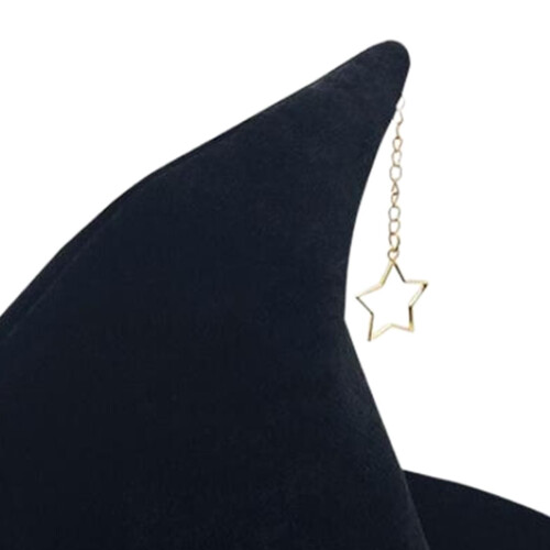 Halloween Witch Hat Pointed Hat for Stage Performance Masquerade Fancy 2