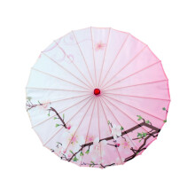 Chinese Oiled Paper Umbrella Rainproof Decorative for Party Dancing Co