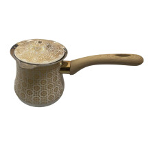 Stainless Steel Turkish Coffee Pot with Lid Melting Butter and Chocola