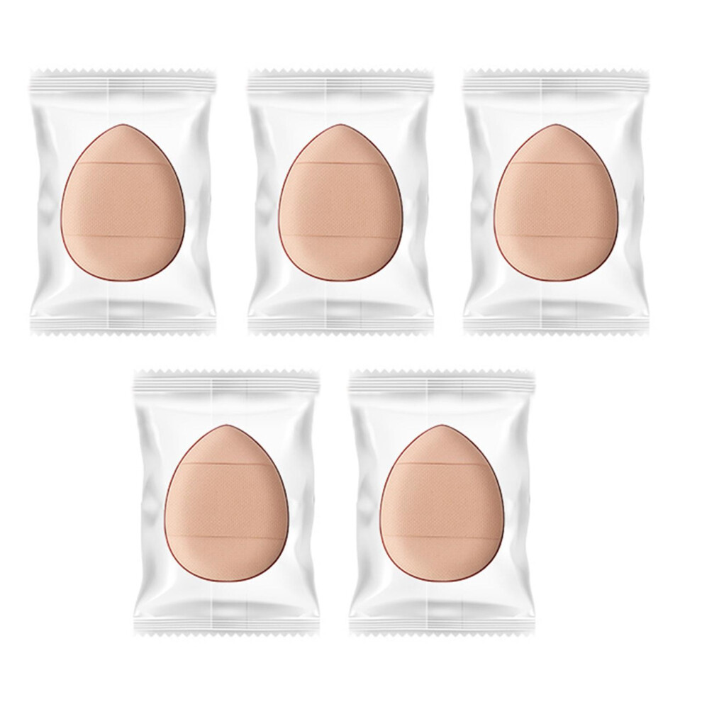 Cream 5X Finger Powder Puff Mini Makeup Puff For Repair Concealer Eye