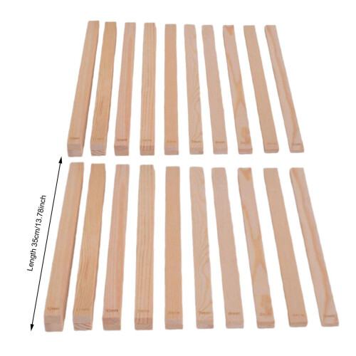 Measuring Strips Dining Lightweight Biscuits Wooden Rolling Pin Guides 1