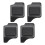 4 Pieces Luggage Bottom Studs Durable Suitcase Foot for Trolley Case B 1