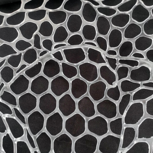 Fishing Net Replacement White Foldable Portable Sturdy Thickened Mesh 2