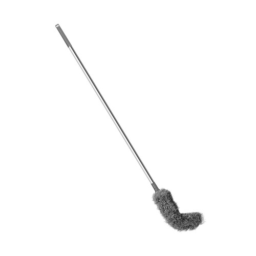 Gutter Cleaning Brush Retractable Pole 45cm to 220cm Sturdy Adjustable