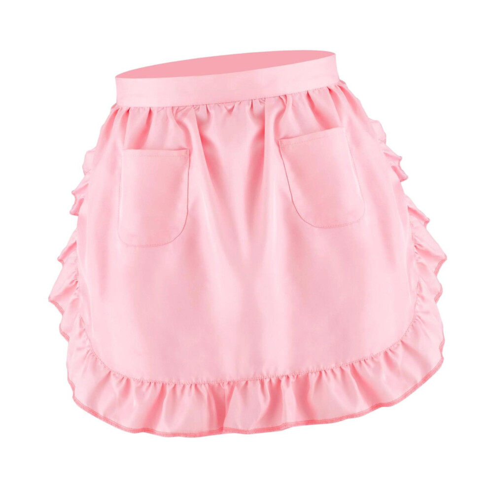 Waist Apron Lightweight Comfortable Half Apron For Flower Shop Baking 6902696545510