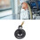 7 Inch Solid PU Wheelchair Front Wheel with Shock Absorption, 100kg Capacity 2