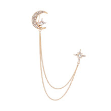 Tassel Chain Brooch Men Chic Durable for Celebration Father Tuxedo of