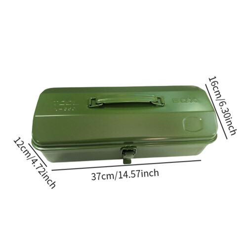 Metal Tools Box Easy Access Hardware Storage Multifunctional Tools Org 1