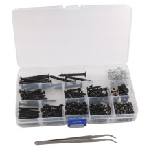 262Pcs Guitar Screw Kit Guitar Repairing Screw Set for Pickguard Guita