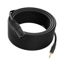 3.5mm to XLR Cable XLR Male Connector for Tablet Live Performance Smar