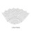 Fishing Net Replacement White Foldable Portable Sturdy Thickened Mesh 2