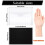 Rubber Soft Magnetic Sheet and Envelope Storage Bag for Storage Cuttin 2