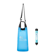Water Filter System TPU Material Foldable Water Bag for Hiking Sports
