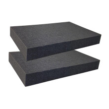 2 Pieces Packing Sponge Inserts Versatile for Transporting Crafting Ga